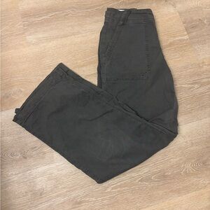American Eagle Outfitters Dark Gray Army Pants